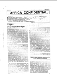 Africa Confidential Vol 33 no 13