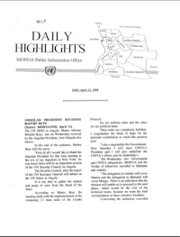 Daily highlights