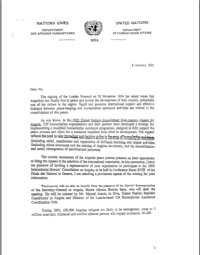 International Donor Consultation 1995