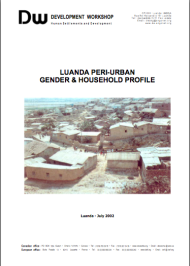 Luanda Peri-Urban Gender & Household Profile - DW 2002