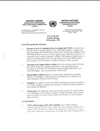 UNAVEM short report