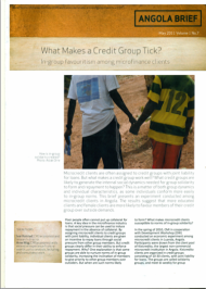 What makes a credit group tick - CMI & DW 2011